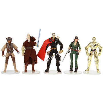 Protech AFS-1C Clear Action Figure Stands for Modern, 1995 - Present, 3.75" Star Wars Figures, 2" Wide, 3/32" Peg, 100-Pack