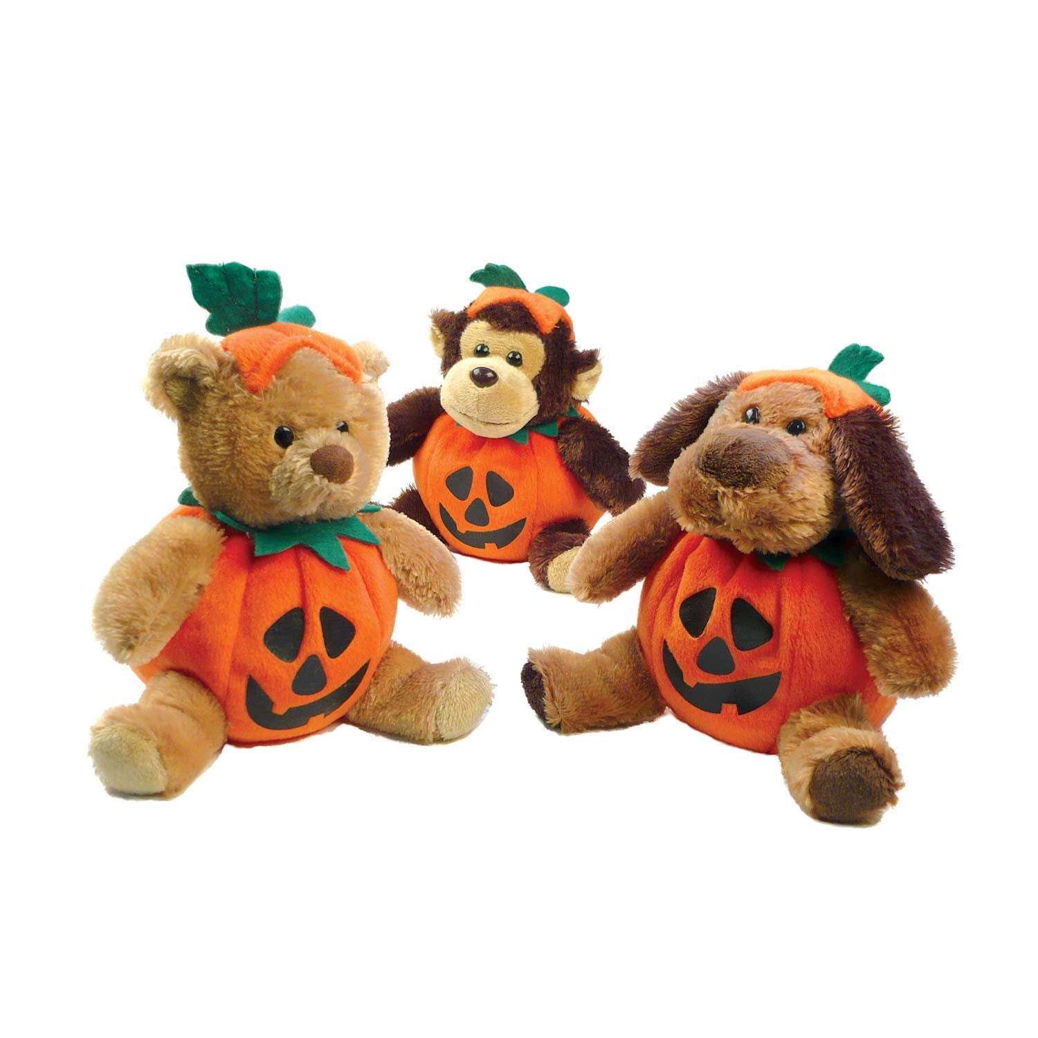 Plushland Stuffed Halloween Costume Bear - Stuffed Animal Bear - 9 Inches.
