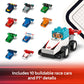 LEGO DUPLO Town F1 Team Race Cars & Drivers Building Toy Playset - Toddler Toy Cars for Pretend Play, Boys and Girls, Ages 2+ - Learning