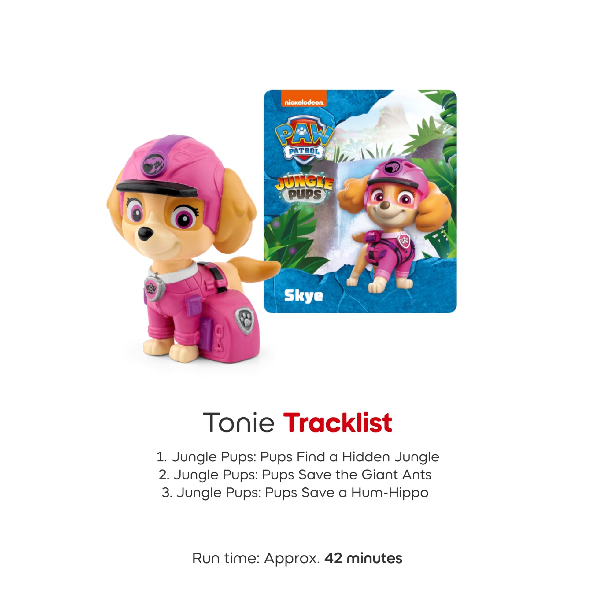 Tonies Skye Audio Toy Figurine from PAW Patrol Jungle Pups