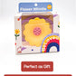 BaBeloved Flower Whistle Baby Teething Toys Multiple Sensory Montessori Baby Teether Toys Soft Food-Grade Teethers for Babies Blow Sound Teething