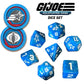 Renegade Game Studios G.I. Joe RPG Dice Set, 8-Piece Polyhedral Tabletop