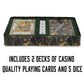 Rivers Edge Products Whitetail Deer Playing Cards and Dice Set