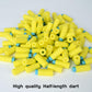 OIMIO Half Length Darts Refill Pack, 200pcs Short Soft Bullets Compatible With Dart Zone, Nerf, Worker, Zhenweiqi, 14+ (Blue Yellow)