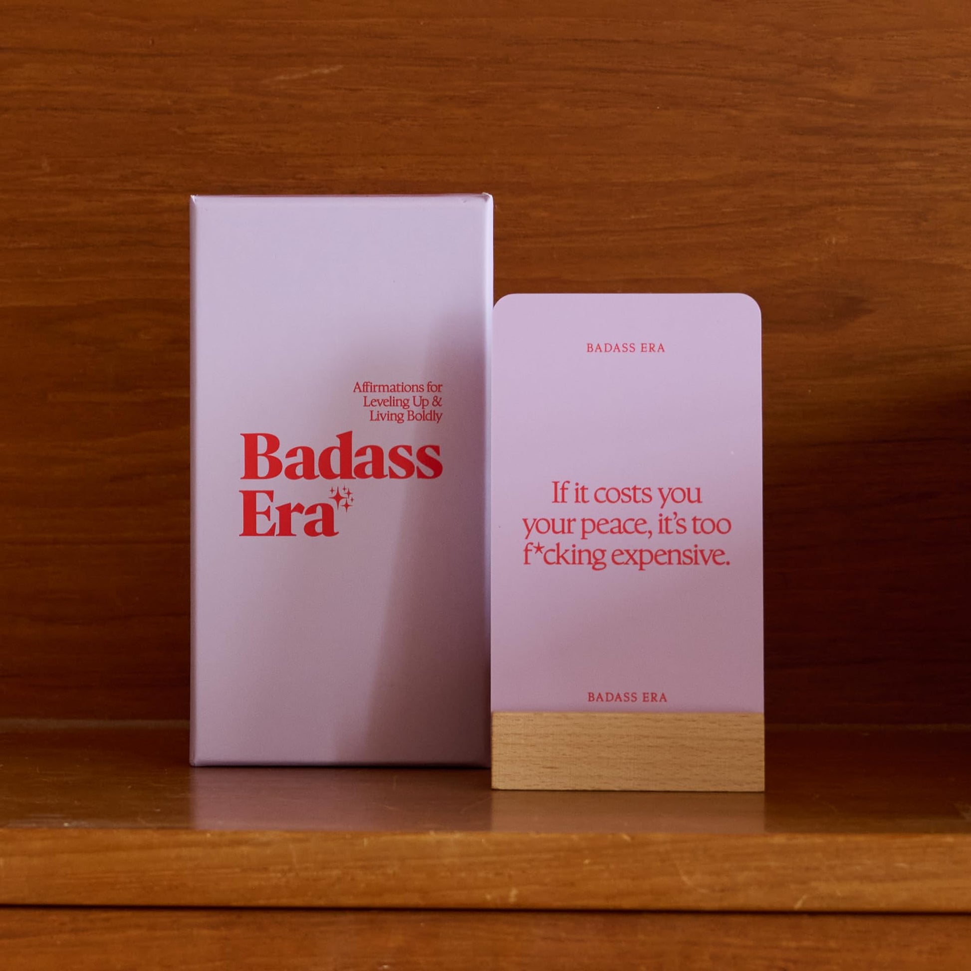 Badass Era Affirmation Cards | 50 Self Love and Encouragement Cards