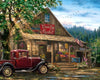 Majestic Value Brand 1000 Piece Jigsaw Puzzle of a Nostalgic Country Store and a Model T