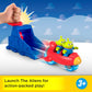 Fisher-Price Story Imaginext Toy Launcher Set with Alien & Vehicle