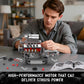 Mould King 10225 V8 Engine Model Kit that Works - Car Engine Building Blocks Kit with Battery, STEM Mechanic Engineering Construction Set, Collection
