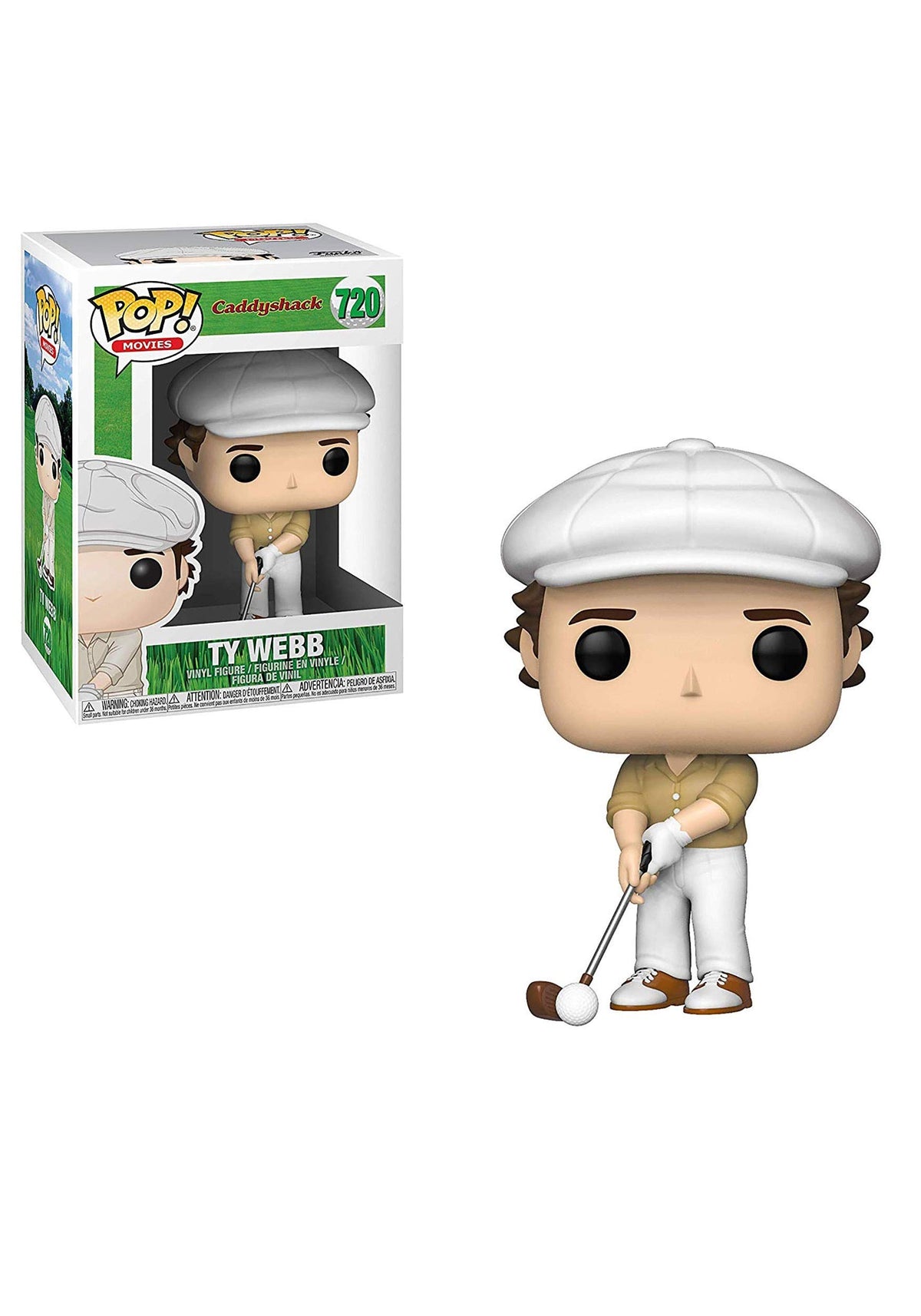 Funko Pop! Movies: Caddyshack- Ty (Styles May Vary), Multicolor