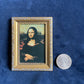 AirAds Dollhouse 1:12 Scale Dollhouse Miniature Accessories Dollhouse kit Dummy Frame mini Mona Lisa