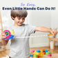 PLAYPARTY 8ft Kids Tape Measure, STEM Educational Tool for Kids 3+, Green