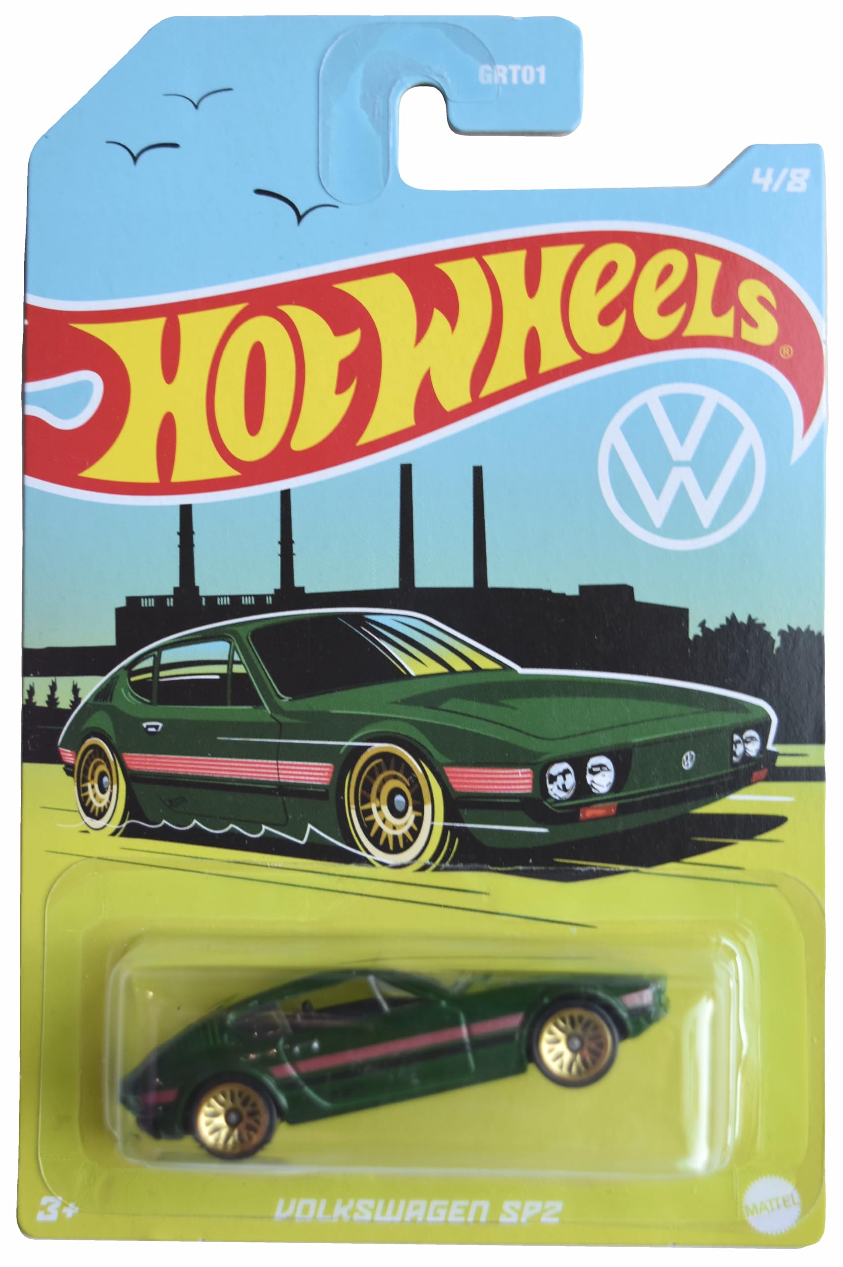 Hot Wheels Volkswagen SP2, Green 4/8