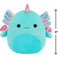 Squishmallows Original 8in Bellamy The Teal Axolotl - Official Jazwares Plush (Little)