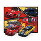 HTLNUZD 1/64 F40 Alloy Diecast Mini Sports Car Model for Ferrari F40#40 & #27 Racing Car Collectible, Ideal Custom Gift Collectors (red)