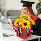 Fennoral 16 Pcs Graduation Box Centerpieces for Table 6/7 Inch Photo Display Congrats Grad Party Favor Gift College Picture Box Photo Props Frame