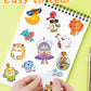QKilisy 600PCS Cute Water Bottle Stickers for Kids Teens, Vinyl Waterproof Bulk Stickers for Kids Classroom, Cool Funny Sticker Packs for Boys Girls