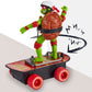 Teenage Mutant Ninja Turtles: Mutant Mayhem Raphael on a Skateboard with Accessories by Playmates Toys - Amazon Exclusive