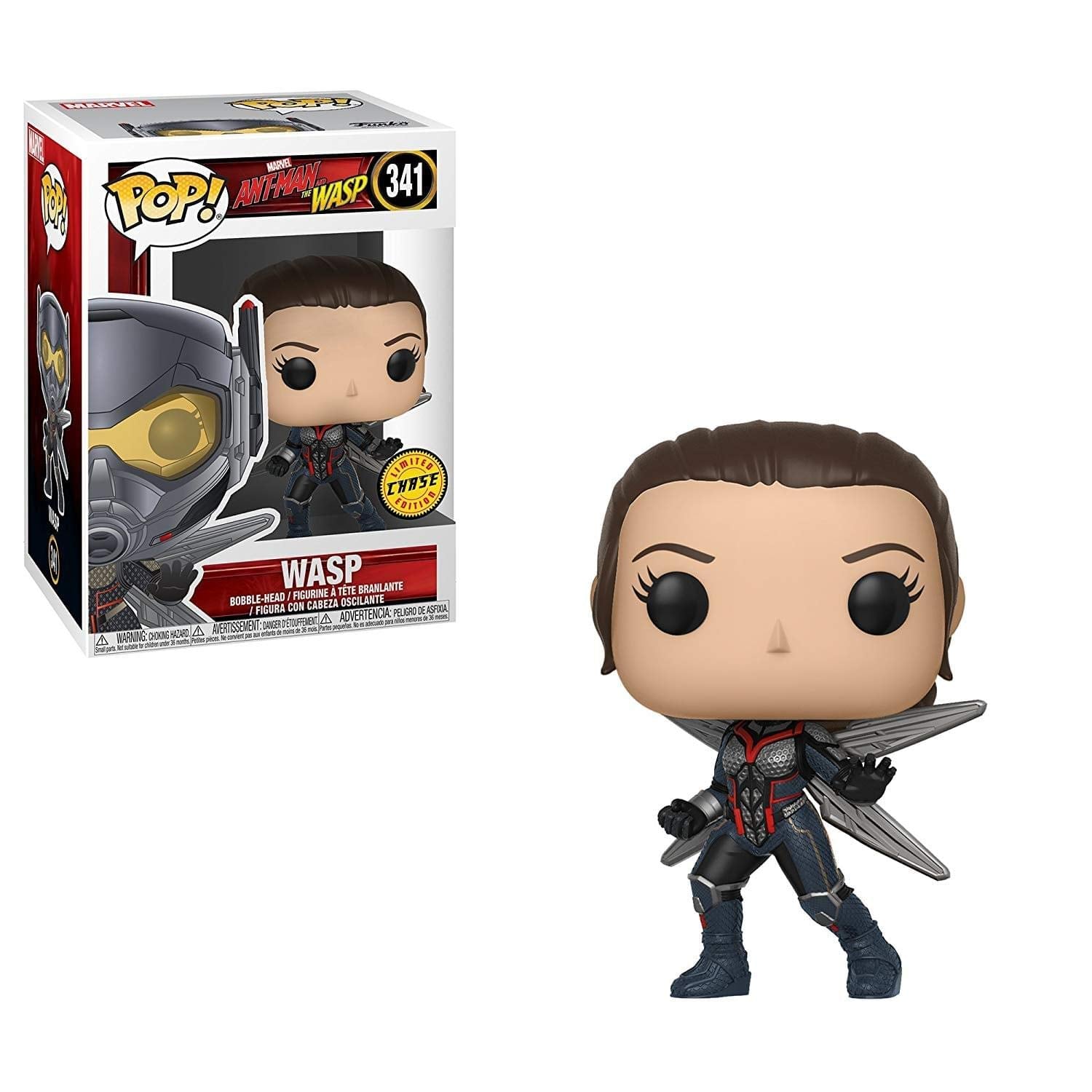 Funko POP! Marvel Ant-Man and The Wasp Wasp 3.75" Chase Variant Vinyl Figure