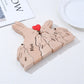 Bunny Family Puzzle, Personalized Wooden Puzzles with 2-8 Names, Easter Gifts for Family,Unique Easter Anniversary Housewarming Gifts for Women Men