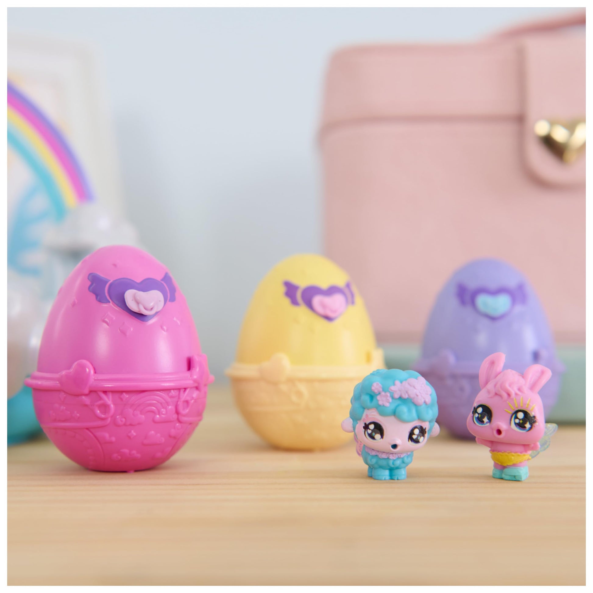 Hatchimals Alive Spring Basket with 6 Figures, 3 in Surprise Eggs, Ages 3+