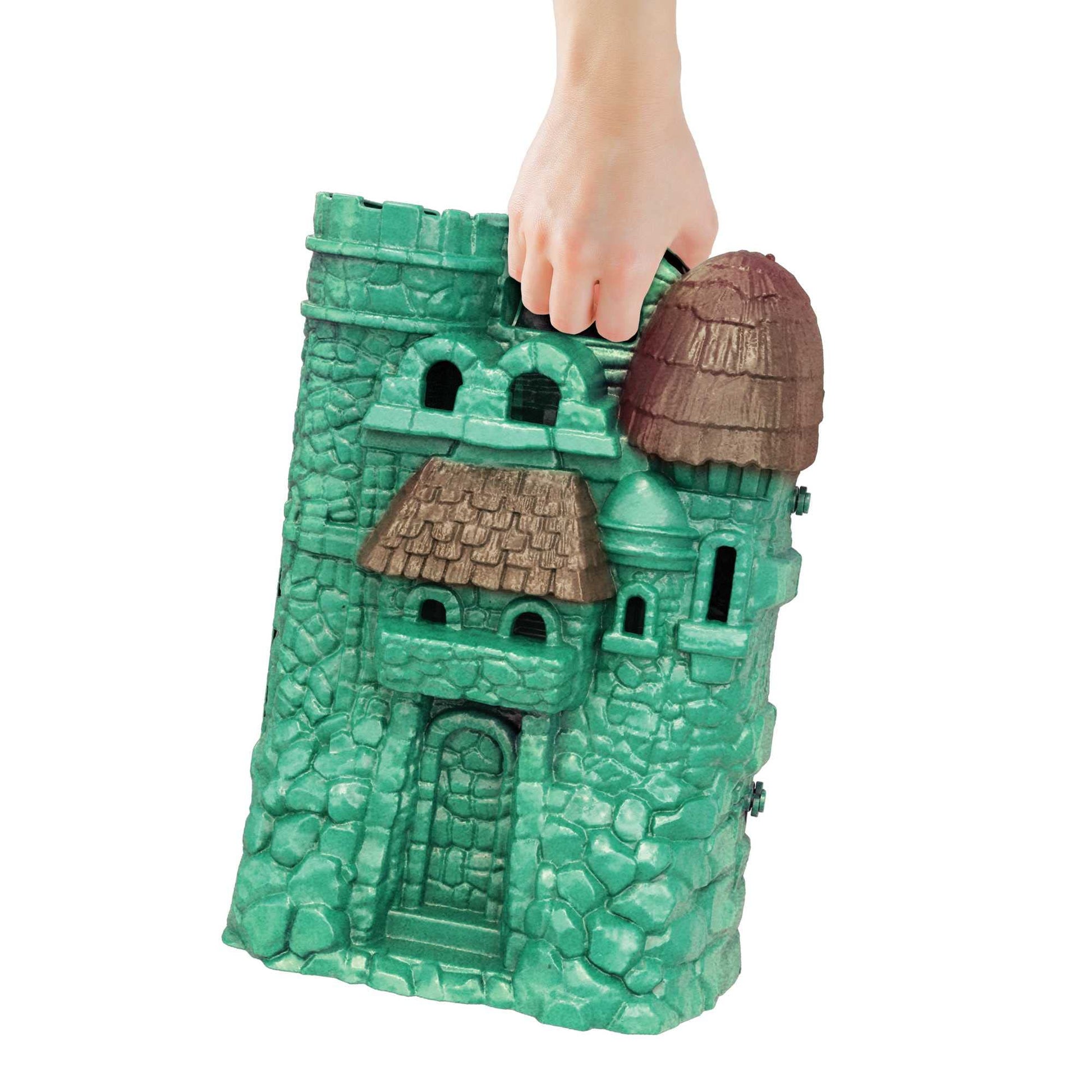 Masters of the Universe Mattel Masters of the Universe Origins Playset & Action Figure, Castle Grayskull with Scorceress, MOTU Toy, 4 Rooms, Trap Door