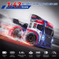 EireneRer 1:43 RC Drift Car, Semi Truck Toy with LED Headlights