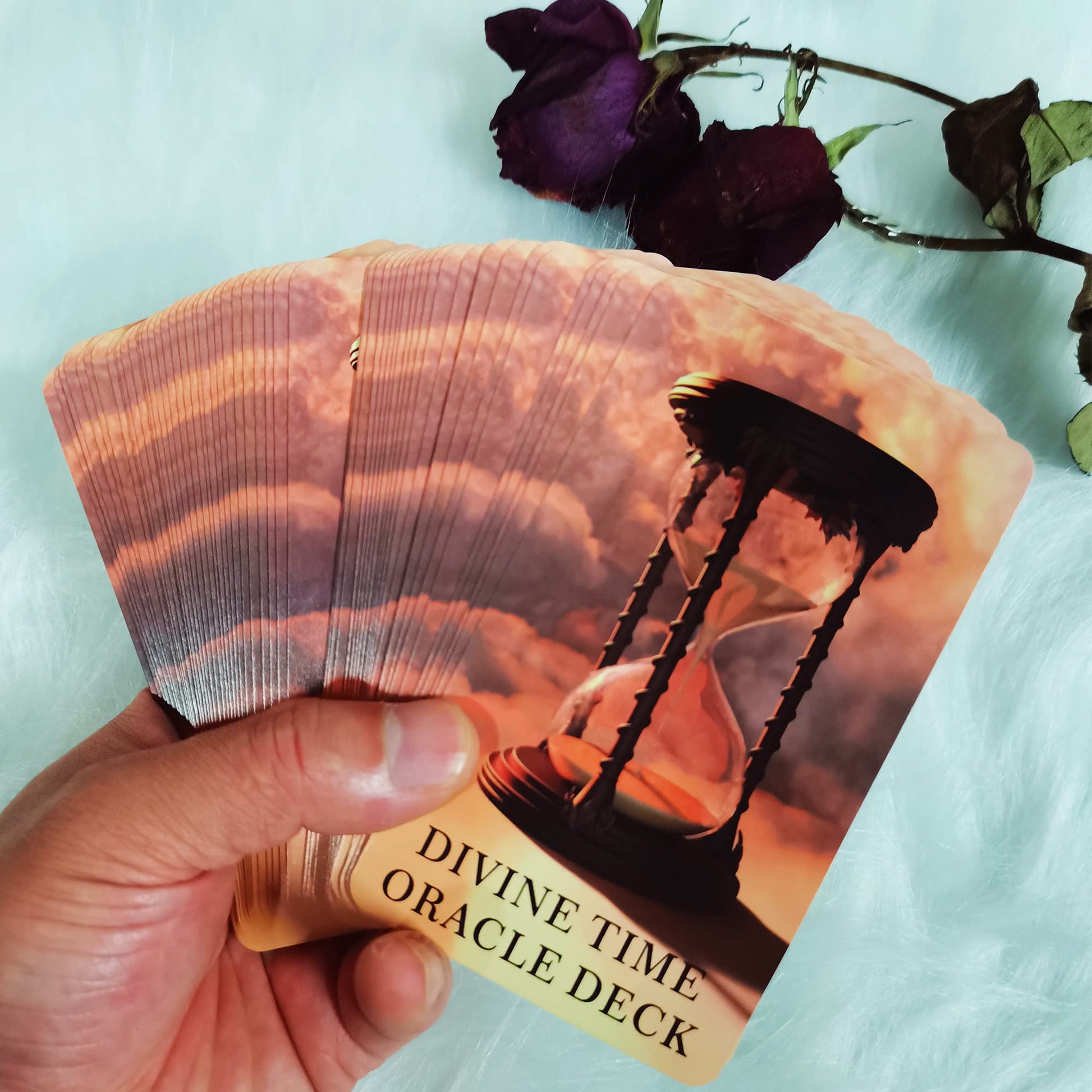 soulme Time Oracle Cards DeckTime Oracle Cards Deck, Divine Timing Oracle Cards, Oracle Cards for Beginners