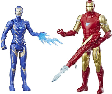 Marvel Avengers: Endgame Iron Man & Marvel’s Rescue Figure 2 Pack Toy Characters from Marvel Cinematic Universe Mcu Movies