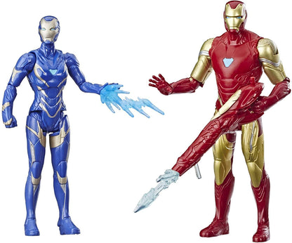 Marvel Avengers: Endgame Iron Man & Marvel’s Rescue Figure 2 Pack Toy Characters from Marvel Cinematic Universe Mcu Movies