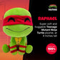 Youtooz Teenage Mutant Ninja Turtles Raphael 9" Plush, Collectible Raphael Plushie from Teenage Mutant Ninja Turtles Collection