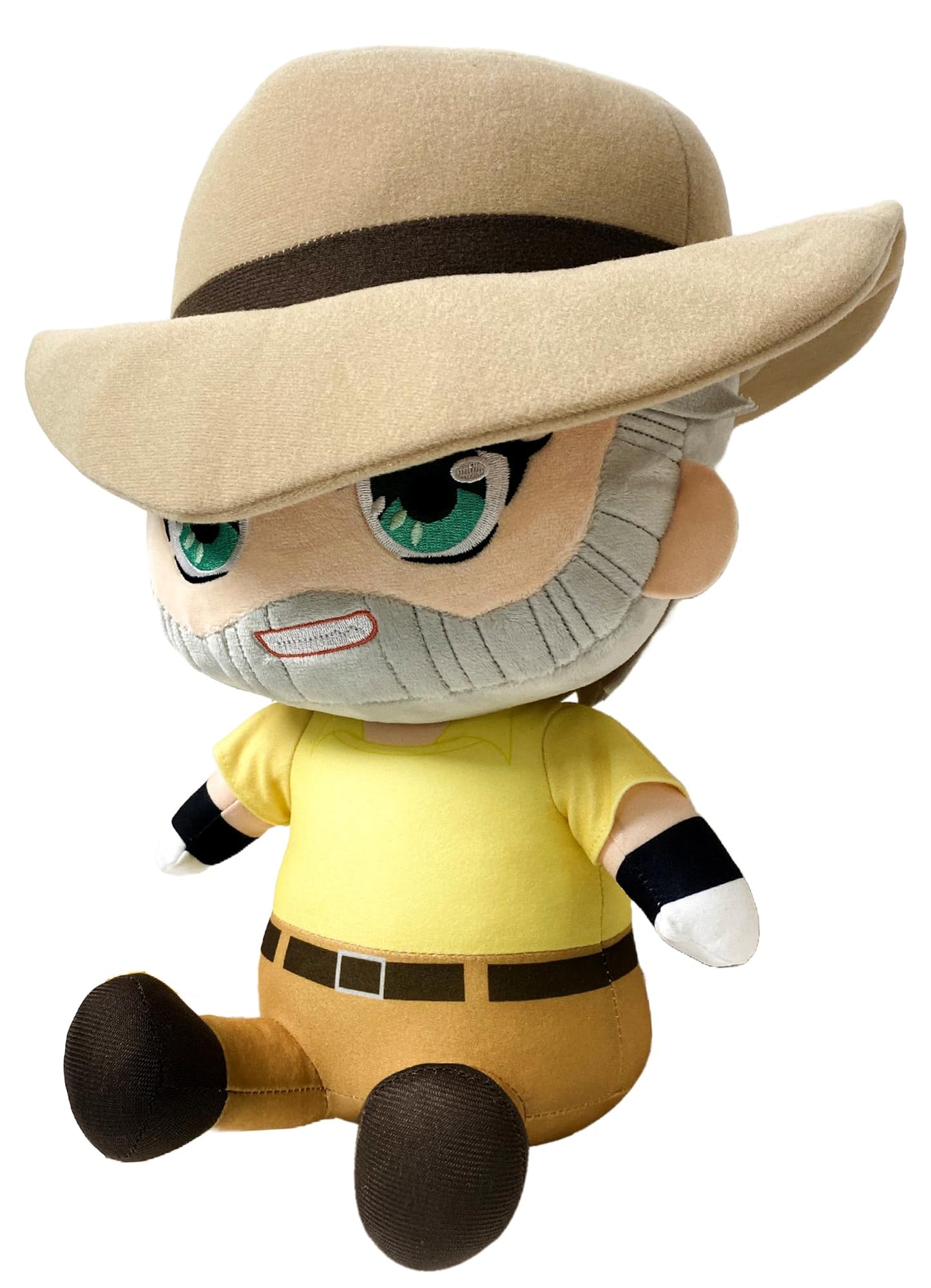 Great Eastern Entertainment JoJo's Bizarre Adventure Stardust Crusader: Joseph Joestar Sitting Pose Plush 12" H
