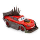 Disney Store Official Lightning McQueen Die Cast Set - Cars on The Road Toys - 1:43 Scale Disney Cars Diecast Vehicle with Road Warrior & Deputy