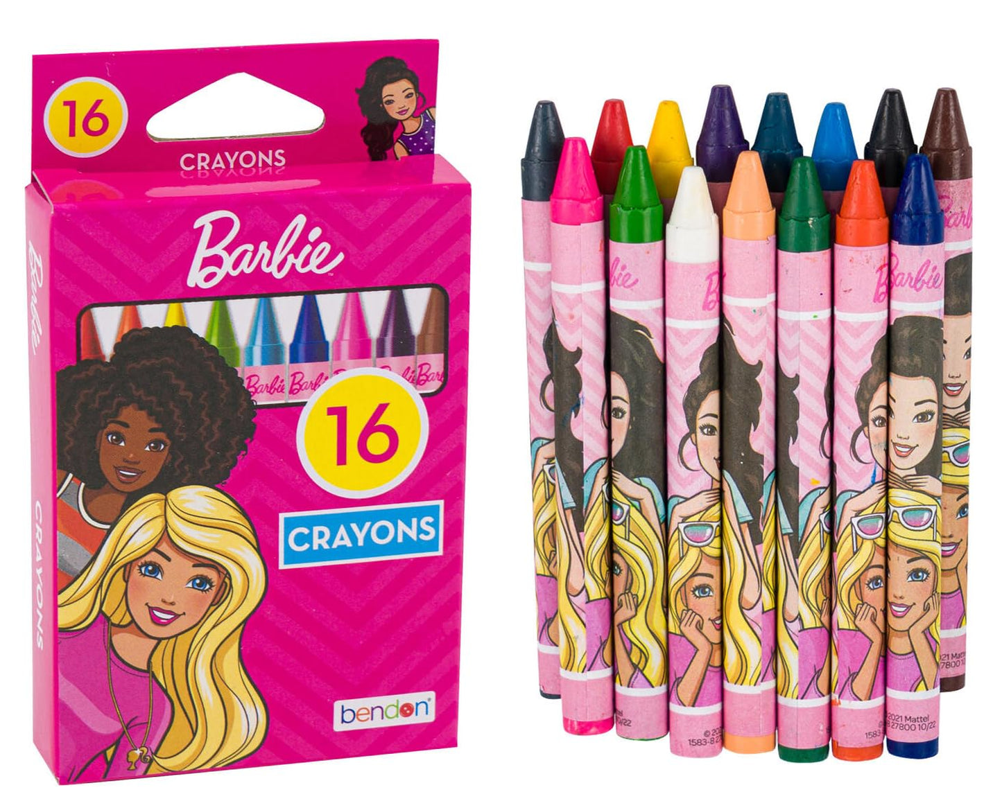 Bendon Barbie Coloring and Activity Book Set for Kids Toddlers - Set of 2 Books with Stickers and More