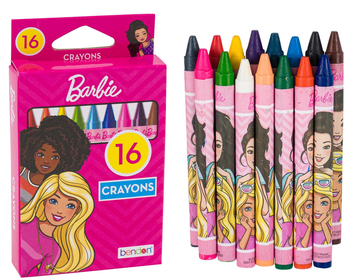 Bendon Barbie Coloring and Activity Book Set for Kids Toddlers - Set of 2 Books with Stickers and More