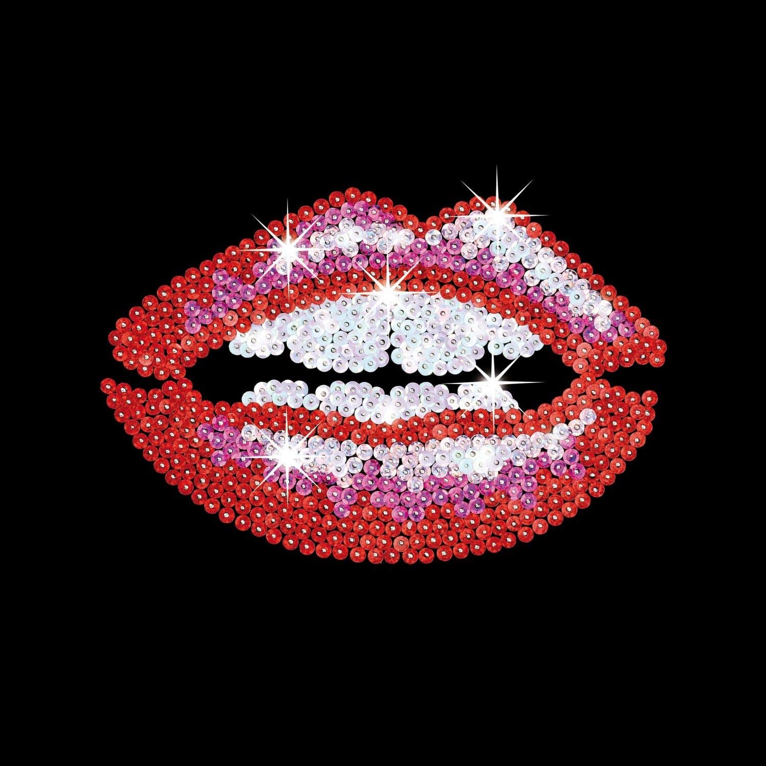 Sequin Art Style, Pop Art, Sparkling Arts and Crafts Picture Kit, Creative Crafts