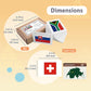 CARDDIA | Collection of Country Flags Educational Flashcards | 242 Flags with Country Names, Territory Shapes, Capitals & Continents | Durable