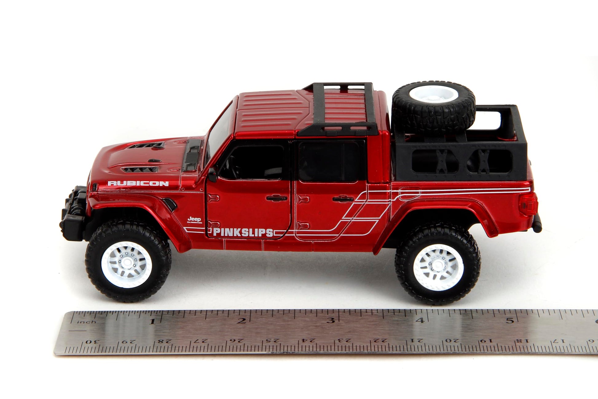 Jada Pink Slips 1:32 Jeep Gladiator Die-Cast Car, Toys for Kids and Adults