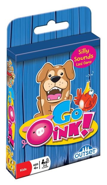 Outset Media Go Oink - The Silly Sounds Card Game for Ages 4+