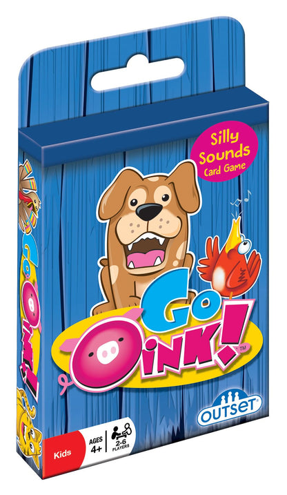 Outset Media Go Oink - The Silly Sounds Card Game for Ages 4+