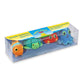 Melissa & Doug Sunny Patch Seaside Sidekicks Squirters with 4 Squeeze-and-Squirt Animals - Water Toys for Kids