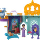 Mattel Disney Toys, Storytime Stackers Jasmine's Palace, Stackable Doll House with Small Doll, 2 Friends & 8 Pieces, Inspired by Disney's Aladdin