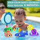 GZHFMUS No Hole Mold Free Baby Bath Toys for Kids Ages 1-3,Water Toys for Babies and Toddlers,Ocean Animal Bath Toys for Bathtub,Shower,Beach