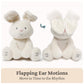 GUND Baby Flora Bunny 12-Inch Interactive Animated Musical Baby Toy