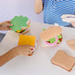 Melissa & Doug Felt Food Sandwich Play Food Set (33 pcs), Orange, 1 Count