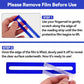 AzulHome 4Pcs Mahjong Line Finder, Mahjong Card Line Guide Bright Acrylic Mahjong Line Reader Tracker Ruler Marker Strips Mahjong Rules Helper Mah