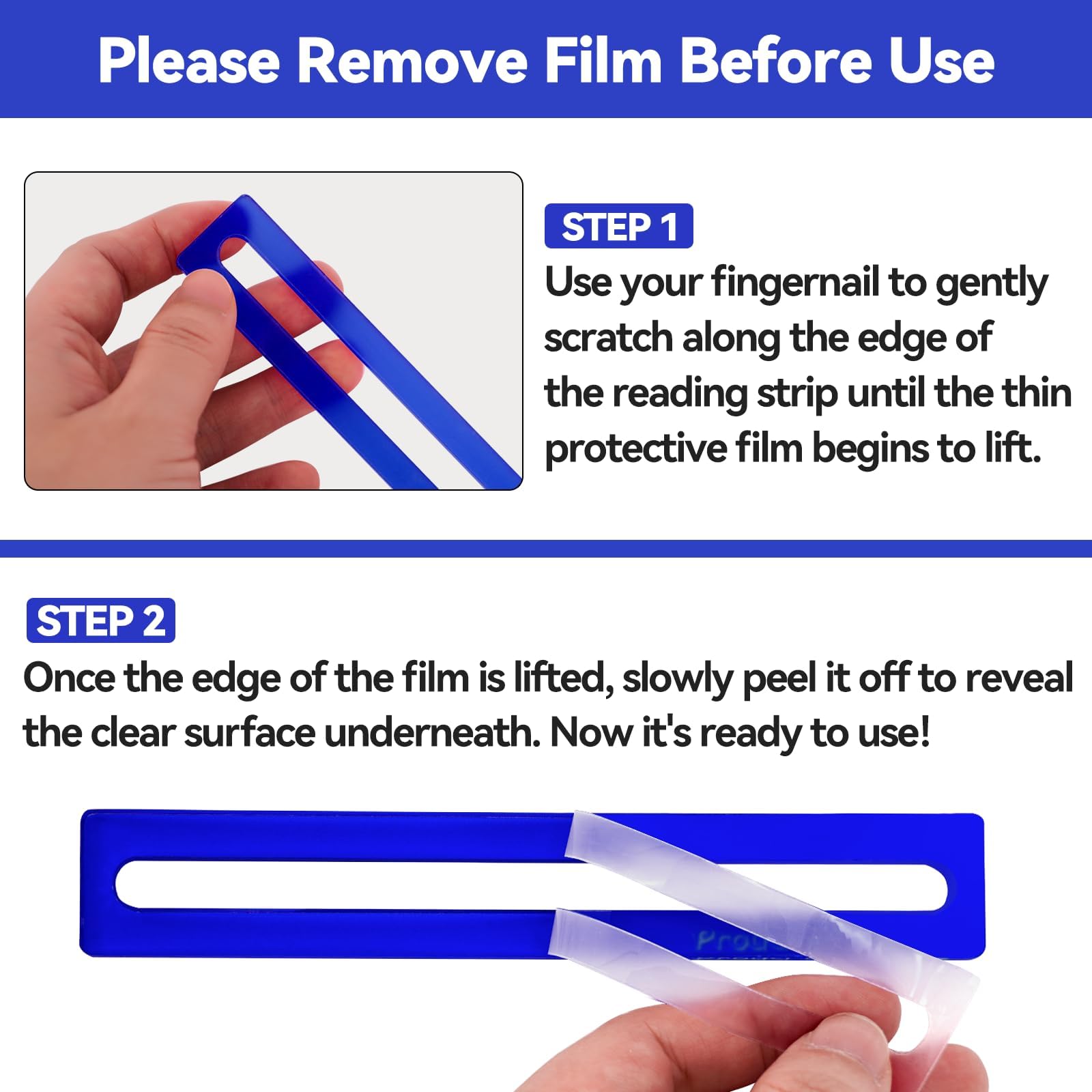 AzulHome 4Pcs Mahjong Line Finder, Mahjong Card Line Guide Bright Acrylic Mahjong Line Reader Tracker Ruler Marker Strips Mahjong Rules Helper Mah