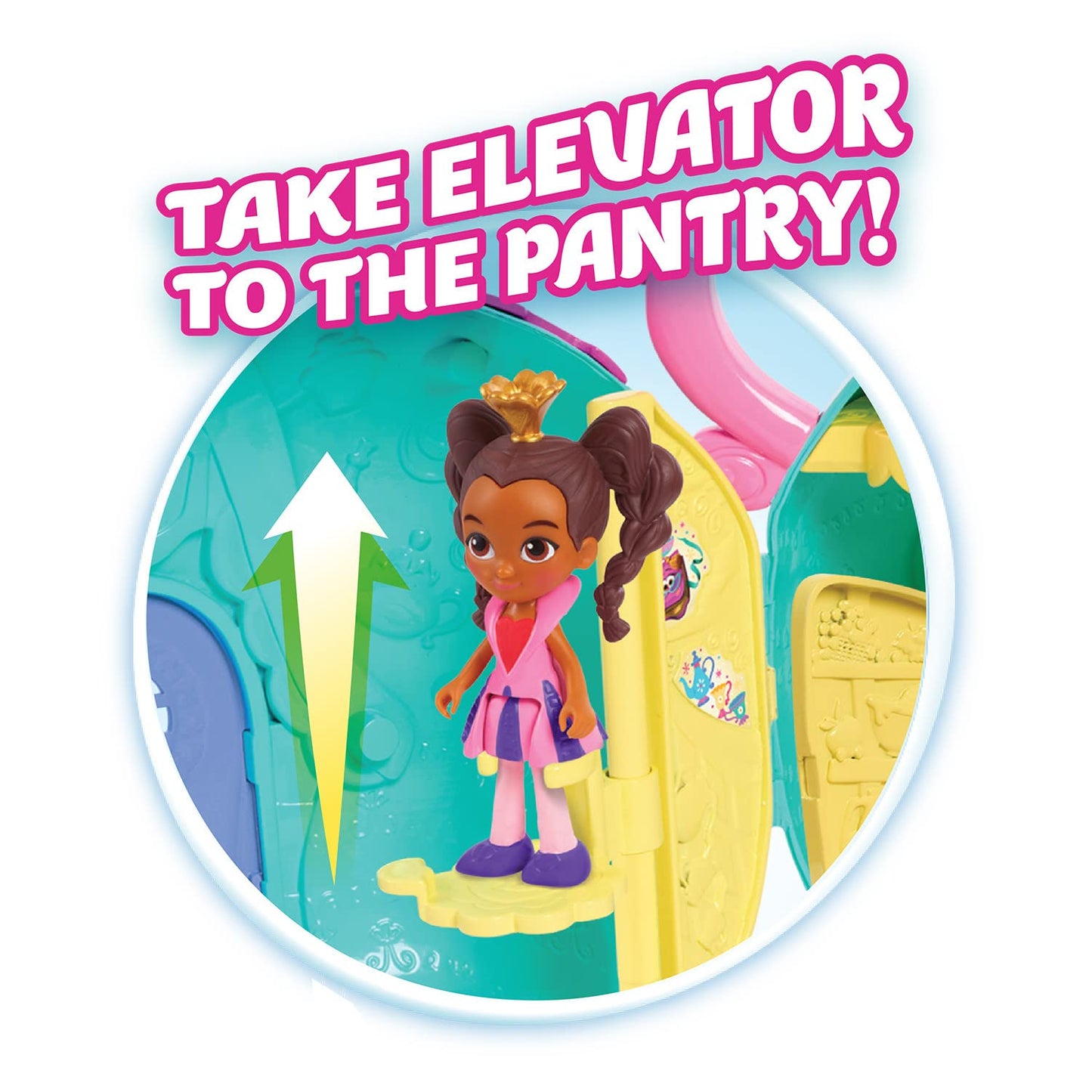 Just Play Disney Junior Alice’s Wonderland Bakery Playset and Toy Figures, 15 Pieces, Officially Licensed Kids Toys for Ages 3 Up, Amazon Exclusive