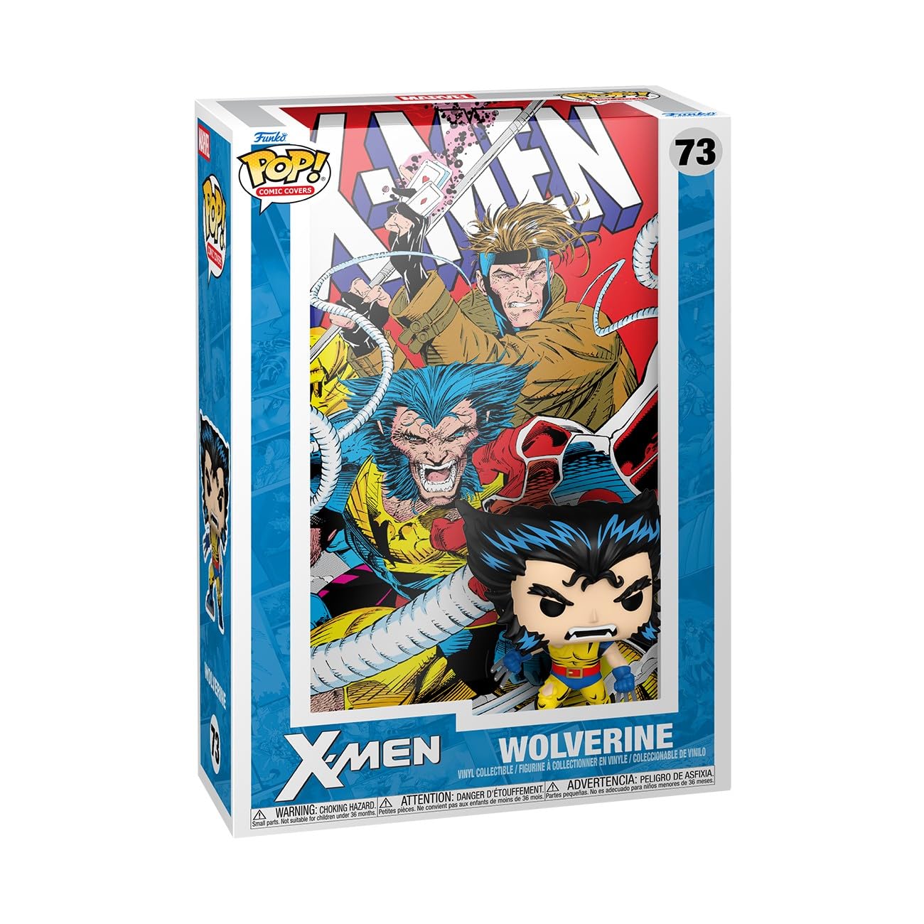 Funko Pop! Comic Cover: Marvel-X-Men #4 - Wolverine - Marvel Comics - Collectable Vinyl Figure - Gift Idea - Official Merchandise - Toys for Kids &