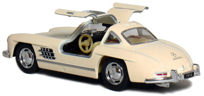 KiNSMART - 1954 Mercedes-Benz 300 SL Coupe Beige 5" 1:36 Scale Die Cast Metal Model Classic Super Car Toy