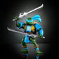 Mattel Masters of the Universe Origins Turtles of Grayskull Action Figure & Accessories, Leonardo Collectible Toy with 16 Joints, TMNT & MOTU